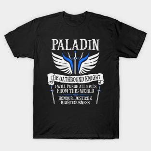 Paladin, Dungeons & Dragons - The Oathbound Knight T-Shirt